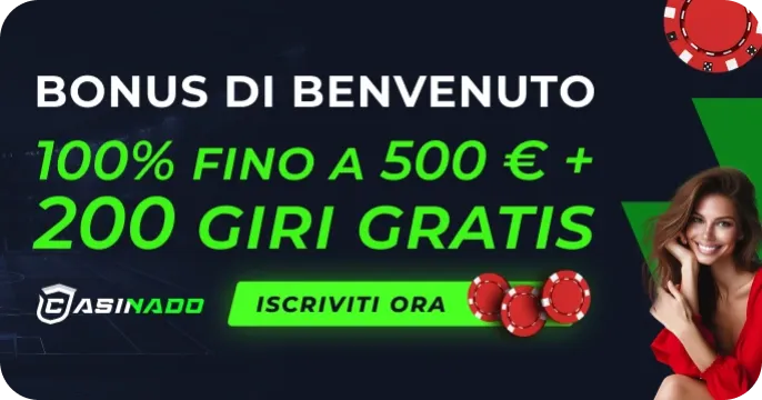 Casinado casino bonus